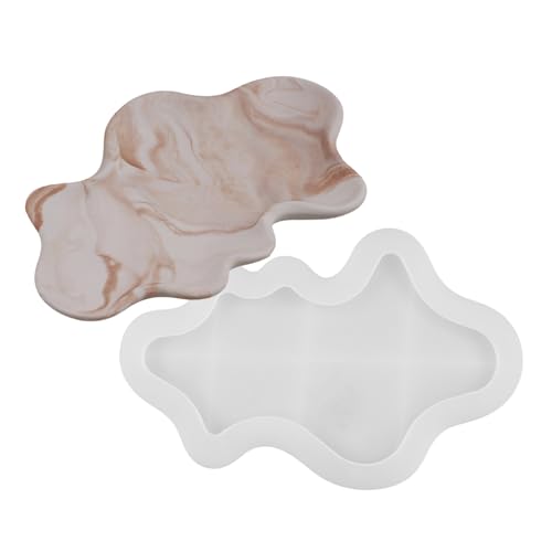 Kreative Silikonform Schmuckschale Formen Wellen Form Silikon Textur Handgefertigte Formen Perfekt Für Die Wohndekoration von JTQYFI