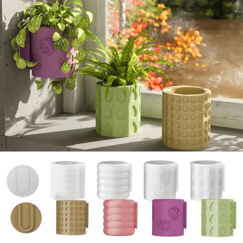 Kreative Wandhänge Sukkulenten Vase Form Silikonform Für Handgefertigte Hausdekoration Strukturierter Pflanzer Machen Schimmel Kreative Wandhänge Sukkulenten Vase Form Silikonform Für Handgefertigte Hausdekoration Strukturierter Pflanzer Machen Schimmel von JTQYFI