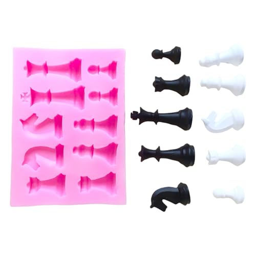Silikonformen Mit Schachsthema Für Epoxidharz Kerzenseife Schokoladen Silikonformen Für Fondant Keksdessert Kuchen Backen Silikonformen Mit Schachsthema Für Epoxidharz Kerzenseife Schokoladen Silikonformen Für Fondant Keksdessert Kuchen Backen von JTQYFI