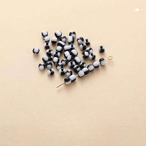 JTZYM 650/1200/3200 Stück 3/4/5 mm gestreifte Glas-Rocailles, Bunte tschechische Glasperlen für DIY-Schmuckherstellung, Kinderhandwerk, handgefertigte Accessoires JTZYM 650/1200/3200 Stück 3/4/5 mm gestreifte Glas-Rocailles, Bunte tschechische Glasperlen für DIY-Schmuckherstellung, Kinderhandwerk, handgefertigte Accessoires von JTZYM