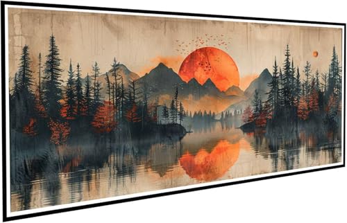 Diamond Painting Abstrakt Diamant Painting Bilder Baum Diamond Paintings Erwachsene Groß XXL 80x160cm Diamonds Paintings Kinder DIY Mosaikherstellung Bastelset für Halloween Deko Wohnzimmer J2-783 von JUAIYOON