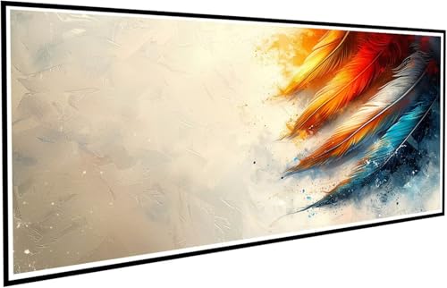 Diamond Painting Bunt Diamant Painting Bilder Feder Diamond Paintings Erwachsene Groß XXL 90x200cm Diamonds Paintings Anfänger DIY Mosaikherstellung Bastelset für Halloween Deko Wohnzimmer J2-67 Diamond Painting Bunt Diamant Painting Bilder Feder Diamond Paintings Erwachsene Groß XXL 90x200cm Diamonds Paintings Anfänger DIY Mosaikherstellung Bastelset für Halloween Deko Wohnzimmer J2-67 von JUAIYOON