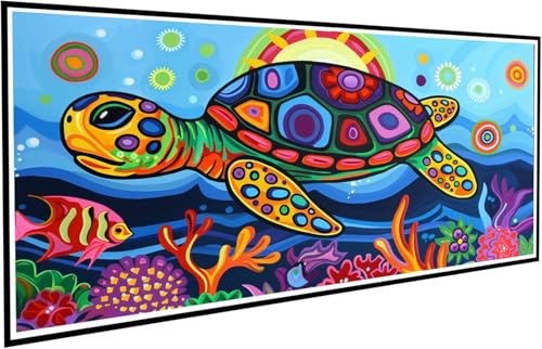 Diamond Painting Erwachsene Groß XXL 100x200cm, 5D Diamant Painting Bilder Diamond Paintings Kinder Bunt, DIY Diamant Kunst Malerei Kreuzstich Stickerei Basteln Mädchen, Zimmer Deko Geschenk J2-700 von JUAIYOON