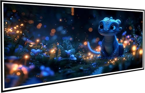 Diamond Painting Erwachsene Groß XXL 100x200cm, 5D Diamant Painting Bilder Diamond Paintings Kinder Tier, DIY Diamant Kunst Malerei Kreuzstich Stickerei Basteln Mädchen, Zimmer Deko Geschenk J2-716 von JUAIYOON