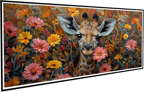 Diamond Painting Erwachsene Groß XXL 100x200cm, 5D Diamant Painting Bilder Diamond Paintings Kinder Tier, DIY Diamant Kunst Malerei Kreuzstich Stickerei Basteln Mädchen, Zimmer Deko Geschenk J2-736 von JUAIYOON