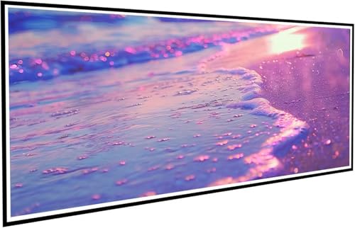 Diamond Painting Erwachsene Groß XXL 40x80cm, 5D Diamant Painting Bilder Diamond Paintings Kinder Lila, DIY Diamant Kunst Malerei Kreuzstich Stickerei Basteln Mädchen, Zimmer Deko Geschenk J2-572 von JUAIYOON