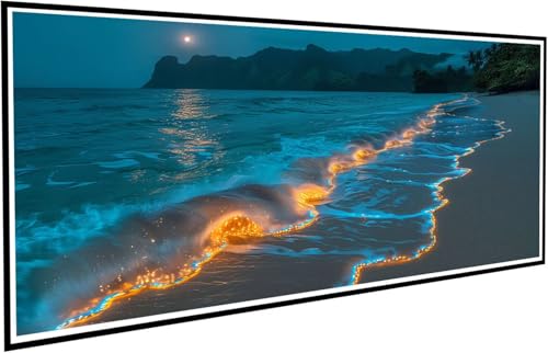 Diamond Painting Erwachsene Groß XXL 40x80cm, 5D Diamant Painting Bilder Diamond Paintings Kinder Meer, DIY Diamant Kunst Malerei Kreuzstich Stickerei Basteln Mädchen, Zimmer Deko Geschenk J2-82 Diamond Painting Erwachsene Groß XXL 40x80cm, 5D Diamant Painting Bilder Diamond Paintings Kinder Meer, DIY Diamant Kunst Malerei Kreuzstich Stickerei Basteln Mädchen, Zimmer Deko Geschenk J2-82 von JUAIYOON