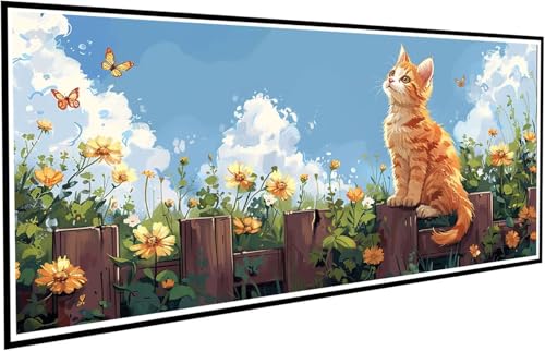 Diamond Painting Erwachsene Groß XXL 40x80cm, 5D Diamant Painting Bilder Diamond Paintings Kinder Zaun, DIY Diamant Kunst Malerei Kreuzstich Stickerei Basteln Mädchen, Zimmer Deko Geschenk J2-30 Diamond Painting Erwachsene Groß XXL 40x80cm, 5D Diamant Painting Bilder Diamond Paintings Kinder Zaun, DIY Diamant Kunst Malerei Kreuzstich Stickerei Basteln Mädchen, Zimmer Deko Geschenk J2-30 von JUAIYOON