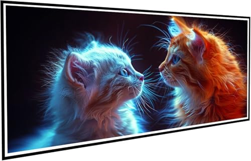 Diamond Painting Erwachsene Groß XXL 45x90cm, 5D Diamant Painting Bilder Diamond Paintings Kinder Tier, DIY Diamant Kunst Malerei Kreuzstich Stickerei Basteln Mädchen, Zimmer Deko Geschenk J2-524 von JUAIYOON