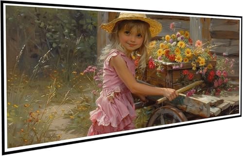 Diamond Painting Erwachsene Groß XXL 45x90cm,5D Diamant Painting Bilder Diamond Paintings Kinder Gänseblümchen,DIY Diamant Kunst Malerei Kreuzstich Stickerei Basteln Mädchen,Zimmer Deko Geschenk J2-40 Diamond Painting Erwachsene Groß XXL 45x90cm,5D Diamant Painting Bilder Diamond Paintings Kinder Gänseblümchen,DIY Diamant Kunst Malerei Kreuzstich Stickerei Basteln Mädchen,Zimmer Deko Geschenk J2-40 von JUAIYOON