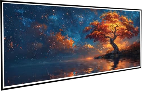 Diamond Painting Erwachsene Groß XXL 70x140cm, 5D Diamant Painting Bilder Diamond Paintings Kinder Baum, DIY Diamant Kunst Malerei Kreuzstich Stickerei Basteln Mädchen, Zimmer Deko Geschenk J2-4 Diamond Painting Erwachsene Groß XXL 70x140cm, 5D Diamant Painting Bilder Diamond Paintings Kinder Baum, DIY Diamant Kunst Malerei Kreuzstich Stickerei Basteln Mädchen, Zimmer Deko Geschenk J2-4 von JUAIYOON