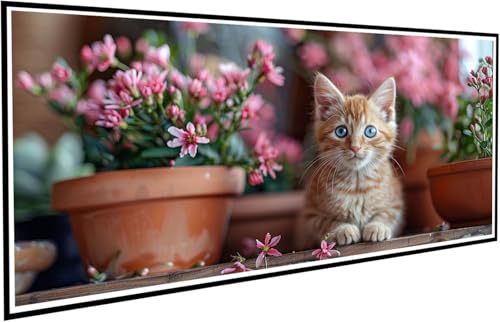 Diamond Painting Erwachsene Groß XXL 70x140cm, 5D Diamant Painting Bilder Diamond Paintings Kinder Katze, DIY Diamant Kunst Malerei Kreuzstich Stickerei Basteln Mädchen, Zimmer Deko Geschenk J2-36 Diamond Painting Erwachsene Groß XXL 70x140cm, 5D Diamant Painting Bilder Diamond Paintings Kinder Katze, DIY Diamant Kunst Malerei Kreuzstich Stickerei Basteln Mädchen, Zimmer Deko Geschenk J2-36 von JUAIYOON