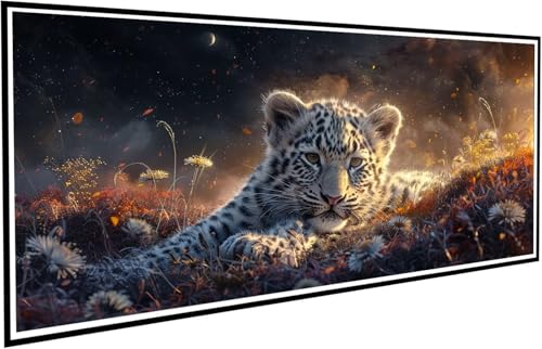 Diamond Painting Erwachsene Groß XXL 70x140cm, 5D Diamant Painting Bilder Diamond Paintings Kinder Rasen, DIY Diamant Kunst Malerei Kreuzstich Stickerei Basteln Mädchen, Zimmer Deko Geschenk J2-698 von JUAIYOON