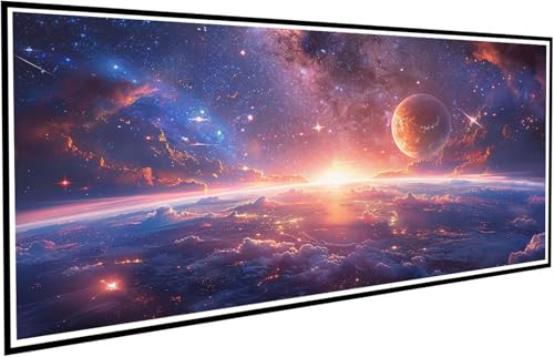 Diamond Painting Erwachsene Groß XXL 70x140cm, 5D Diamant Painting Bilder Diamond Paintings Kinder Sternenhimmel, DIY Diamant Kunst Malerei Kreuzstich Stickerei Basteln Mädchen, Zimmer Deko J2-696 von JUAIYOON