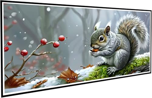 Diamond Painting Erwachsene Groß XXL 70x140cm, 5D Diamant Painting Bilder Diamond Paintings Kinder Tier, DIY Diamant Kunst Malerei Kreuzstich Stickerei Basteln Mädchen, Zimmer Deko Geschenk J2-724 von JUAIYOON