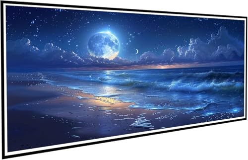 Diamond Painting Erwachsene Groß XXL 70x140cm, 5D Diamant Painting Bilder Diamond Paintings Kinder Wolken, DIY Diamant Kunst Malerei Kreuzstich Stickerei Basteln Mädchen, Zimmer Deko Geschenk J2-788 von JUAIYOON
