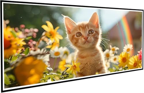 Diamond Painting Erwachsene Groß XXL 80x160cm, 5D Diamant Painting Bilder Diamond Paintings Kinder Katze, DIY Diamant Kunst Malerei Kreuzstich Stickerei Basteln Mädchen, Zimmer Deko Geschenk J2-26 Diamond Painting Erwachsene Groß XXL 80x160cm, 5D Diamant Painting Bilder Diamond Paintings Kinder Katze, DIY Diamant Kunst Malerei Kreuzstich Stickerei Basteln Mädchen, Zimmer Deko Geschenk J2-26 von JUAIYOON