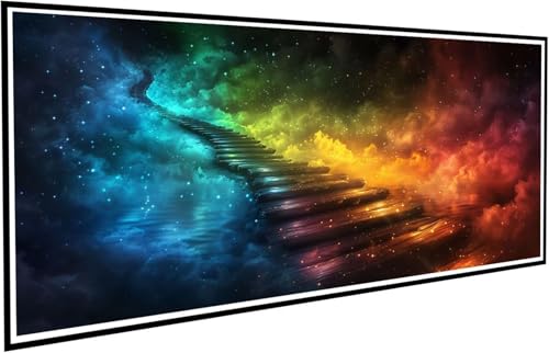 Diamond Painting Erwachsene Groß XXL 80x160cm, 5D Diamant Painting Bilder Diamond Paintings Kinder Wolken, DIY Diamant Kunst Malerei Kreuzstich Stickerei Basteln Mädchen, Zimmer Deko Geschenk J2-772 von JUAIYOON