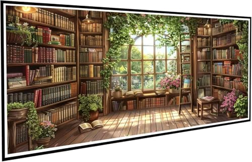 Diamond Painting Erwachsene Groß XXL 90x200cm, 5D Diamant Painting Bilder Diamond Paintings Kinder Buch, DIY Diamant Kunst Malerei Kreuzstich Stickerei Basteln Mädchen, Zimmer Deko Geschenk J2-708 von JUAIYOON