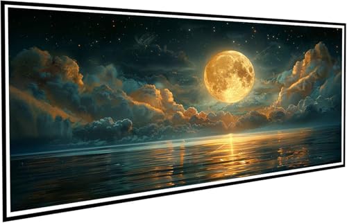 Diamond Painting Erwachsene Groß XXL 90x200cm, 5D Diamant Painting Bilder Diamond Paintings Kinder See, DIY Diamant Kunst Malerei Kreuzstich Stickerei Basteln Mädchen, Zimmer Deko Geschenk J2-76 Diamond Painting Erwachsene Groß XXL 90x200cm, 5D Diamant Painting Bilder Diamond Paintings Kinder See, DIY Diamant Kunst Malerei Kreuzstich Stickerei Basteln Mädchen, Zimmer Deko Geschenk J2-76 von JUAIYOON