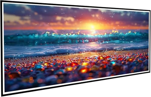 Diamond Painting Erwachsene Groß XXL 90x200cm, 5D Diamant Painting Bilder Diamond Paintings Kinder Stein, DIY Diamant Kunst Malerei Kreuzstich Stickerei Basteln Mädchen, Zimmer Deko Geschenk J2-764 von JUAIYOON