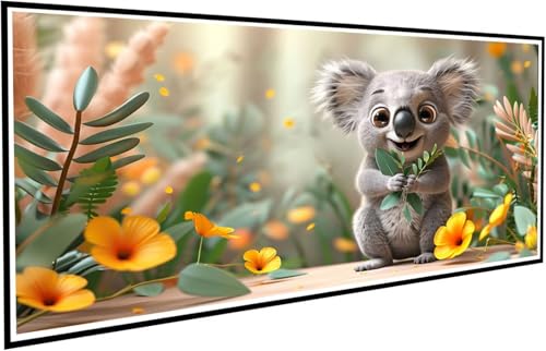 Diamond Painting Erwachsene Groß XXL 90x200cm, 5D Diamant Painting Bilder Diamond Paintings Kinder Tier, DIY Diamant Kunst Malerei Kreuzstich Stickerei Basteln Mädchen, Zimmer Deko Geschenk J2-720 von JUAIYOON