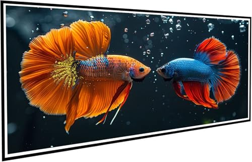 Diamond Painting Fisch Diamant Painting Bilder Tier Diamond Paintings Erwachsene Groß XXL 70x140cm Diamonds Paintings Anfänger DIY Mosaikherstellung Bastelset für Halloween Deko Wohnzimmer J2-83 Diamond Painting Fisch Diamant Painting Bilder Tier Diamond Paintings Erwachsene Groß XXL 70x140cm Diamonds Paintings Anfänger DIY Mosaikherstellung Bastelset für Halloween Deko Wohnzimmer J2-83 von JUAIYOON