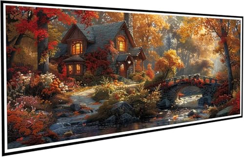 Diamond Painting Herbst Diamant Painting Bilder Kabine Diamond Paintings Erwachsene Groß XXL 90x200cm Diamonds Paintings Kinder DIY Mosaikherstellung Bastelset für Halloween Deko Wohnzimmer J2-7 Diamond Painting Herbst Diamant Painting Bilder Kabine Diamond Paintings Erwachsene Groß XXL 90x200cm Diamonds Paintings Kinder DIY Mosaikherstellung Bastelset für Halloween Deko Wohnzimmer J2-7 von JUAIYOON