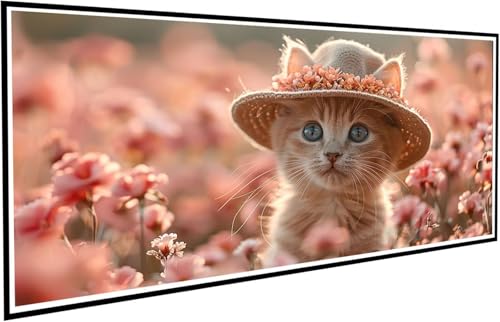 Diamond Painting Katze Diamant Painting Bilder Blume Diamond Paintings Erwachsene Groß XXL 45x90cm Diamonds Paintings Anfänger DIY Mosaikherstellung Bastelset für Halloween Deko Wohnzimmer J2-27 Diamond Painting Katze Diamant Painting Bilder Blume Diamond Paintings Erwachsene Groß XXL 45x90cm Diamonds Paintings Anfänger DIY Mosaikherstellung Bastelset für Halloween Deko Wohnzimmer J2-27 von JUAIYOON