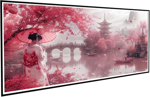 Diamond Painting Kirschblüten Diamant Painting Bilder Japan Diamond Paintings Erwachsene Groß XXL 40x80cm Diamonds Paintings Kinder DIY Mosaikherstellung Bastelset für Halloween Deko Wohnzimmer J2-79 Diamond Painting Kirschblüten Diamant Painting Bilder Japan Diamond Paintings Erwachsene Groß XXL 40x80cm Diamonds Paintings Kinder DIY Mosaikherstellung Bastelset für Halloween Deko Wohnzimmer J2-79 von JUAIYOON