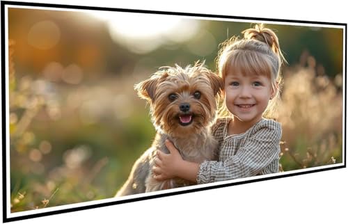 Diamond Painting Mädchen Diamant Painting Bilder Hund Diamond Paintings Erwachsene Groß XXL 80x160cm Diamonds Paintings Kinder DIY Mosaikherstellung Bastelset für Halloween Deko Wohnzimmer J2-741 von JUAIYOON
