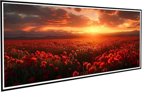 Diamond Painting Sonnenaufgang Diamant Painting Bilder Mohn Diamond Paintings Erwachsene Groß XXL 100x200cm Diamonds Paintings Anfänger DIY Mosaikherstellung Bastelset für Deko Wohnzimmer J2-69 Diamond Painting Sonnenaufgang Diamant Painting Bilder Mohn Diamond Paintings Erwachsene Groß XXL 100x200cm Diamonds Paintings Anfänger DIY Mosaikherstellung Bastelset für Deko Wohnzimmer J2-69 von JUAIYOON