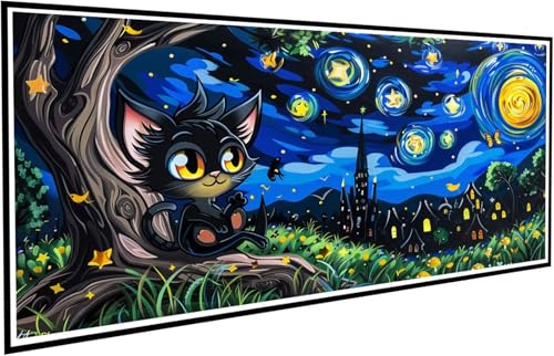 Diamond Painting Sternenhimmel Diamant Painting Bilder Tier Diamond Paintings Erwachsene Groß XXL 100x200cm Diamonds Paintings Anfänger DIY Mosaikherstellung Bastelset für Deko Wohnzimmer J2-781 von JUAIYOON