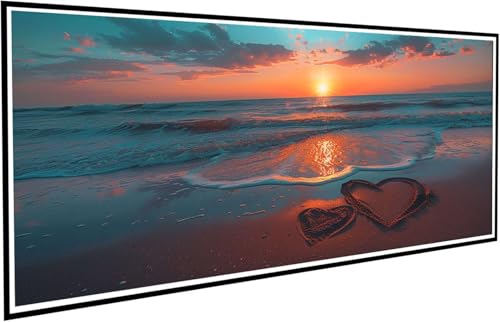 Diamond Painting Strand Diamant Painting Bilder Sonnenaufgang Diamond Paintings Erwachsene Groß XXL 50x100cm Diamonds Paintings Anfänger DIY Mosaikherstellung Bastelset für Deko Wohnzimmer J2-95 Diamond Painting Strand Diamant Painting Bilder Sonnenaufgang Diamond Paintings Erwachsene Groß XXL 50x100cm Diamonds Paintings Anfänger DIY Mosaikherstellung Bastelset für Deko Wohnzimmer J2-95 von JUAIYOON