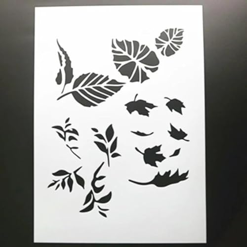 Schablonen zum Basteln, 29 x 21 cm, Tiertiger wiederverwendbar, Schablonen-Set zum Malen auf Holz, Wand, Leinwand, Kunststoffschablone für Tür, Heimdekoration, Stil 8 von JUDUOYANXIAN