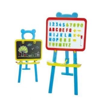 JUGATOYS 8436585223114 Tafel Staffelei 2-seitig, mit Zahlen und Magnetbuchstaben, 45,5 x 34 x 7 cm No aplica tafeln Kinder, bunt JUGATOYS 8436585223114 Tafel Staffelei 2-seitig, mit Zahlen und Magnetbuchstaben, 45,5 x 34 x 7 cm No aplica tafeln Kinder, bunt von JUGATOYS