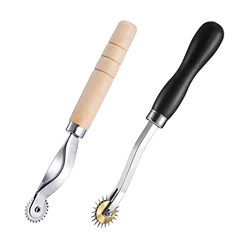 JUHONNZ Schnittmusterrädchen,2 PCS Kopierrädchen Nähradmarker Edelstahl Markierrädchen Schneiderrädchen Schnittmusterrad für Schneiderei Kreuzstich Nähen Leder Papier Handwerk Werkzeuge JUHONNZ Schnittmusterrädchen,2 PCS Kopierrädchen Nähradmarker Edelstahl Markierrädchen Schneiderrädchen Schnittmusterrad für Schneiderei Kreuzstich Nähen Leder Papier Handwerk Werkzeuge von JUHONNZ