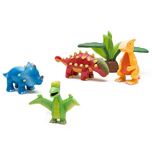 JUINSA Set mit 4 Dinosaurier, Box 38 x 13 x 11 von JUINSA
