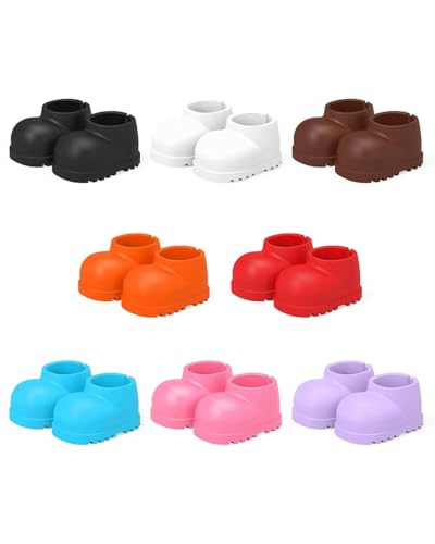 JUKOTA 8 Paar Puppe Kleidung Gummistiefel, Puppe Kostüm Schuh, für Keychain Doll und Andere Puppen, Zubehör für 17cm Puppen JUKOTA 8 Paar Puppe Kleidung Gummistiefel, Puppe Kostüm Schuh, für Keychain Doll und Andere Puppen, Zubehör für 17cm Puppen von JUKOTA
