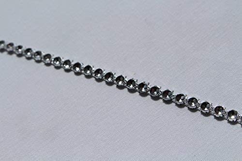 Strassband 1 Reihe (0,5 cm) breit x 1 m lang von JULANO