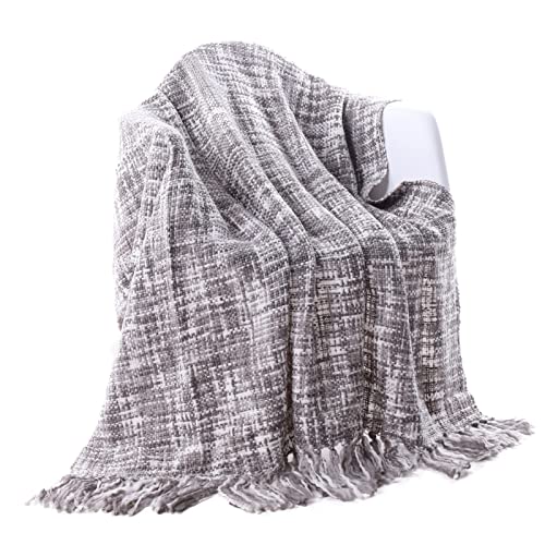 JULEMY Kuscheldecke mit Fransen,Bettüberwurf,Sofadecke,Decke und Handtuch für das Bett,Strickstoff,Sehr weich und bequem,für Zuhause,Büro,Reisen,Zelten JULEMY Kuscheldecke mit Fransen,Bettüberwurf,Sofadecke,Decke und Handtuch für das Bett,Strickstoff,Sehr weich und bequem,für Zuhause,Büro,Reisen,Zelten von JULEMY