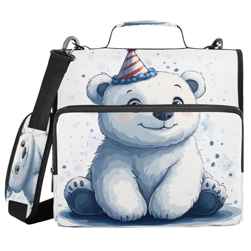 JUMBEAR Konferenzmappe mit Reißverschluss, A4, mit Ringbuch, Notizbuch, Business-Dokumente, Aktenordner, niedliches Geburtstagstier JUMBEAR Konferenzmappe mit Reißverschluss, A4, mit Ringbuch, Notizbuch, Business-Dokumente, Aktenordner, niedliches Geburtstagstier von JUMBEAR