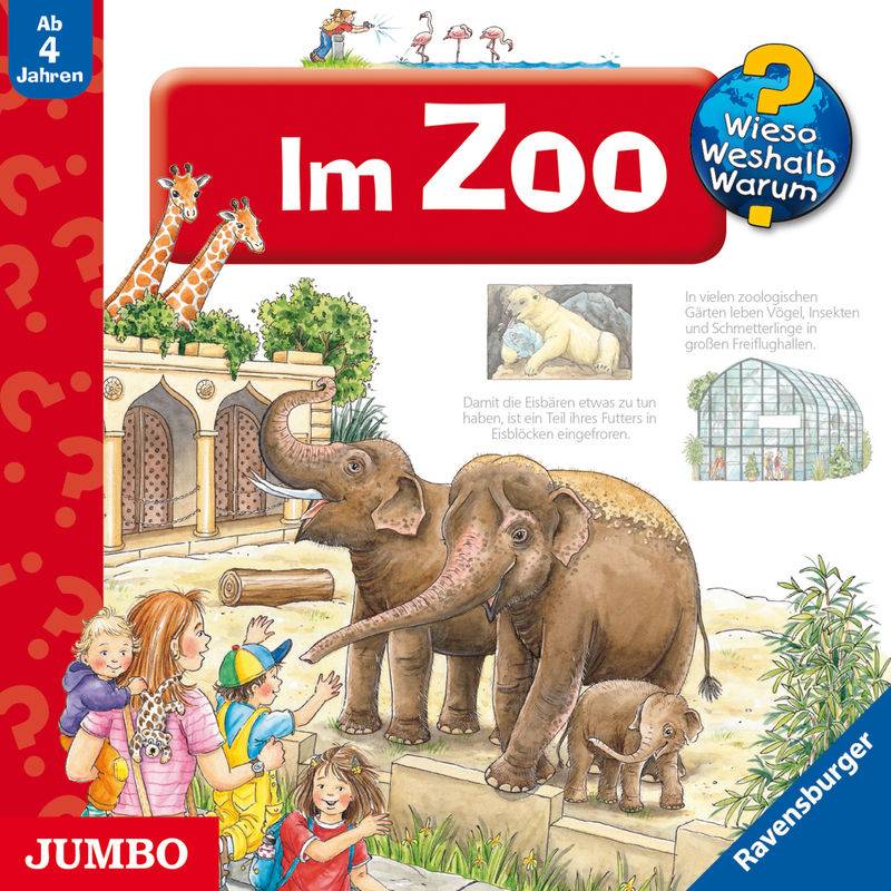 Wieso? Weshalb? Warum? - 45 - Im Zoo - Andrea Erne (Hörbuch-Download) von JUMBO Neue Medien und Verlag GmbH