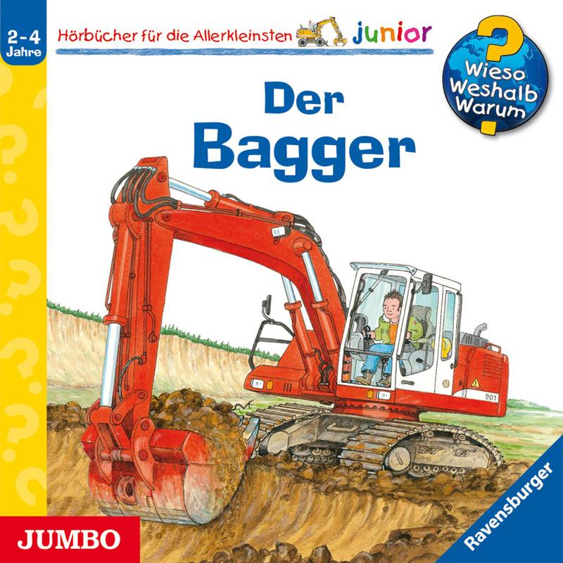 Wieso? Weshalb? Warum? Junior - 38 - Der Bagger - Andrea Erne (Hörbuch-Download) von JUMBO Neue Medien und Verlag GmbH