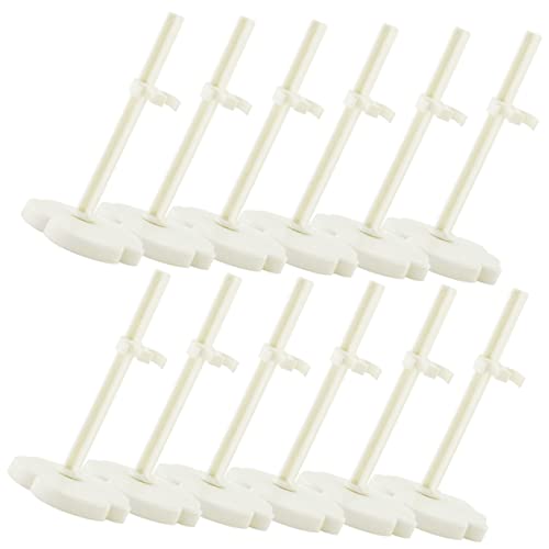 JUMPLAWN Mini-puppenhalter Für Babys Und Mädchen 12er-Pack Puppenständer Weiß Zur Aufbewahrung Und Präsentation Von Spielzeug JUMPLAWN Mini-puppenhalter Für Babys Und Mädchen 12er-Pack Puppenständer Weiß Zur Aufbewahrung Und Präsentation Von Spielzeug von JUMPLAWN
