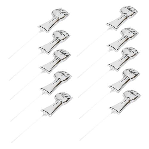 JUMPLAWN 10 Stück Teiliges Aluminiumfolie Luftballons Aufblasbare Cheerleading Requisiten Tragbare Sport Party Deko Langlebige Leichte Jubelstäbe für Fußball Basketball Schulveranstaltungen JUMPLAWN 10 Stück Teiliges Aluminiumfolie Luftballons Aufblasbare Cheerleading Requisiten Tragbare Sport Party Deko Langlebige Leichte Jubelstäbe für Fußball Basketball Schulveranstaltungen von JUMPLAWN