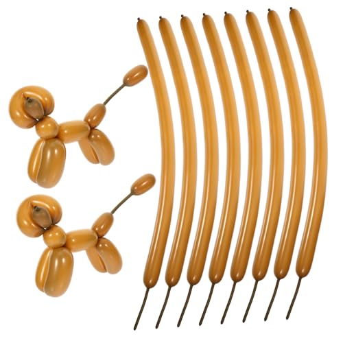 JUMPLAWN 100Stücke Lange Handgefertigte Luftballons Modellierballons Aus Latex Für Kreative Dekorationen Und Ballontiere Für Hochzeiten Und Kindergeburtstage von JUMPLAWN