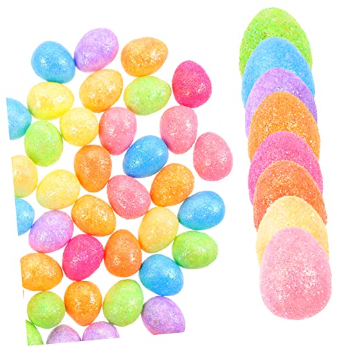 JUMPLAWN 100Stücke Ostereier Lebensnahe Simulation Eier für Deko zum Befüllen für Ostergeschenke Osterjagd und Fotorequisiten Zufällige Farben JUMPLAWN 100Stücke Ostereier Lebensnahe Simulation Eier für Deko zum Befüllen für Ostergeschenke Osterjagd und Fotorequisiten Zufällige Farben von JUMPLAWN