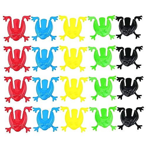 JUMPLAWN 100stücke Bunte Springende Froschspielzeuge Fingerpress-Spielzeug Für Partytüten Und Spiele Spaß Und Lernspielzeug Für Jungen Und Mädchen JUMPLAWN 100stücke Bunte Springende Froschspielzeuge Fingerpress-Spielzeug Für Partytüten Und Spiele Spaß Und Lernspielzeug Für Jungen Und Mädchen von JUMPLAWN