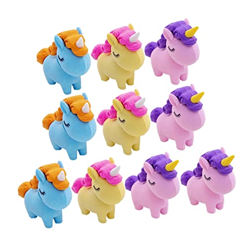 JUMPLAWN 10Stücke Einhorn Radiergummis Süße Radiergummis für Farbenfrohe Cartoon Motive für Schule und Bastelprojekte Sichere Materialien Tolles für Mädchen JUMPLAWN 10Stücke Einhorn Radiergummis Süße Radiergummis für Farbenfrohe Cartoon Motive für Schule und Bastelprojekte Sichere Materialien Tolles für Mädchen von JUMPLAWN